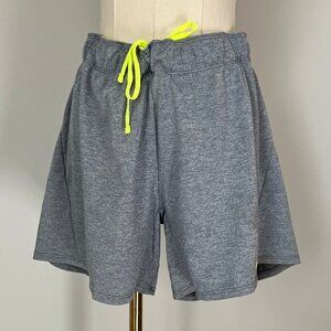 Nike Dri-Fit Training Shorts in Grey/Volt